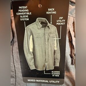 Wrangler ATG All Terrain Gear Utility Shirt 3XT NWT